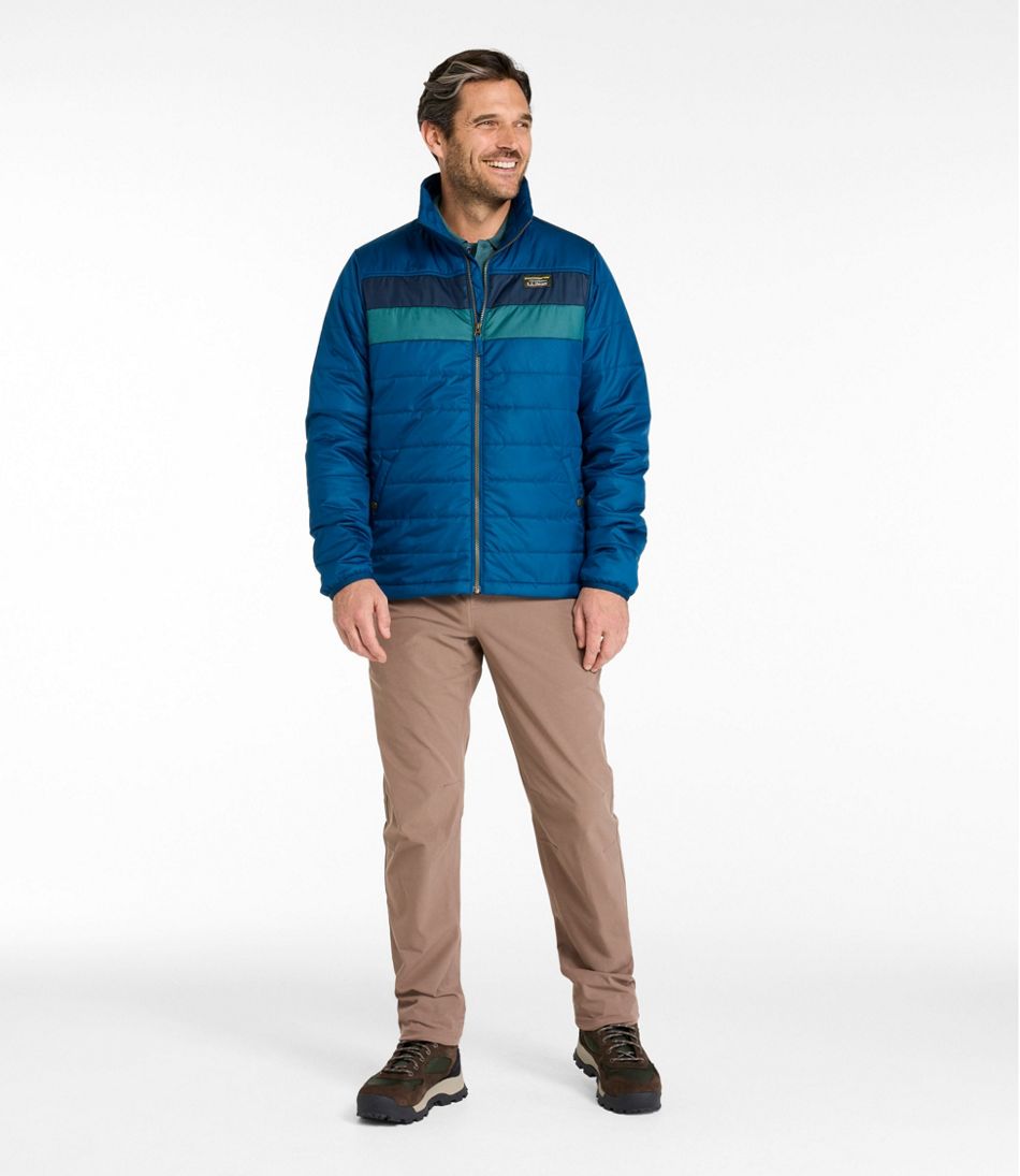 Men's Mountain Classic Puffer Jacket, Colorblock L.L.Bean Recommended
