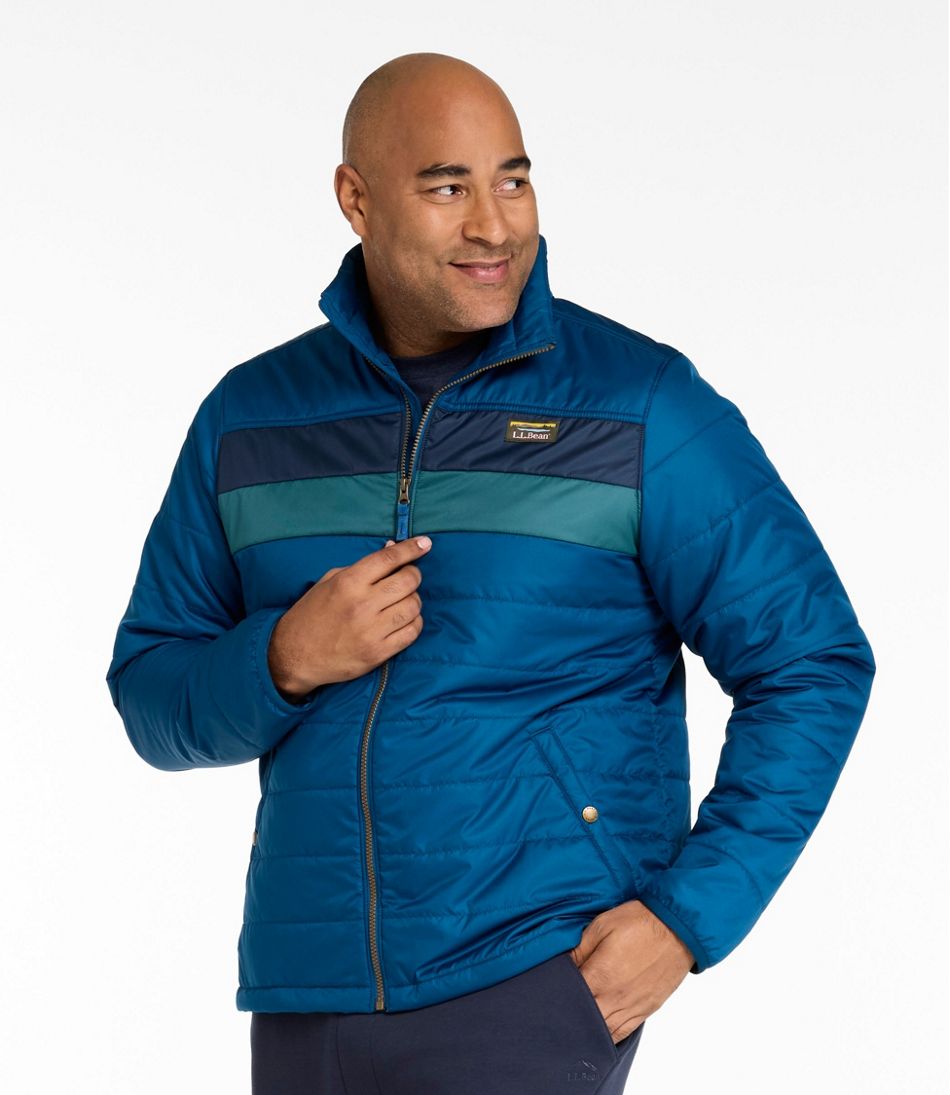 Men's Mountain Classic Puffer Jacket, Colorblock L.L.Bean Recommended