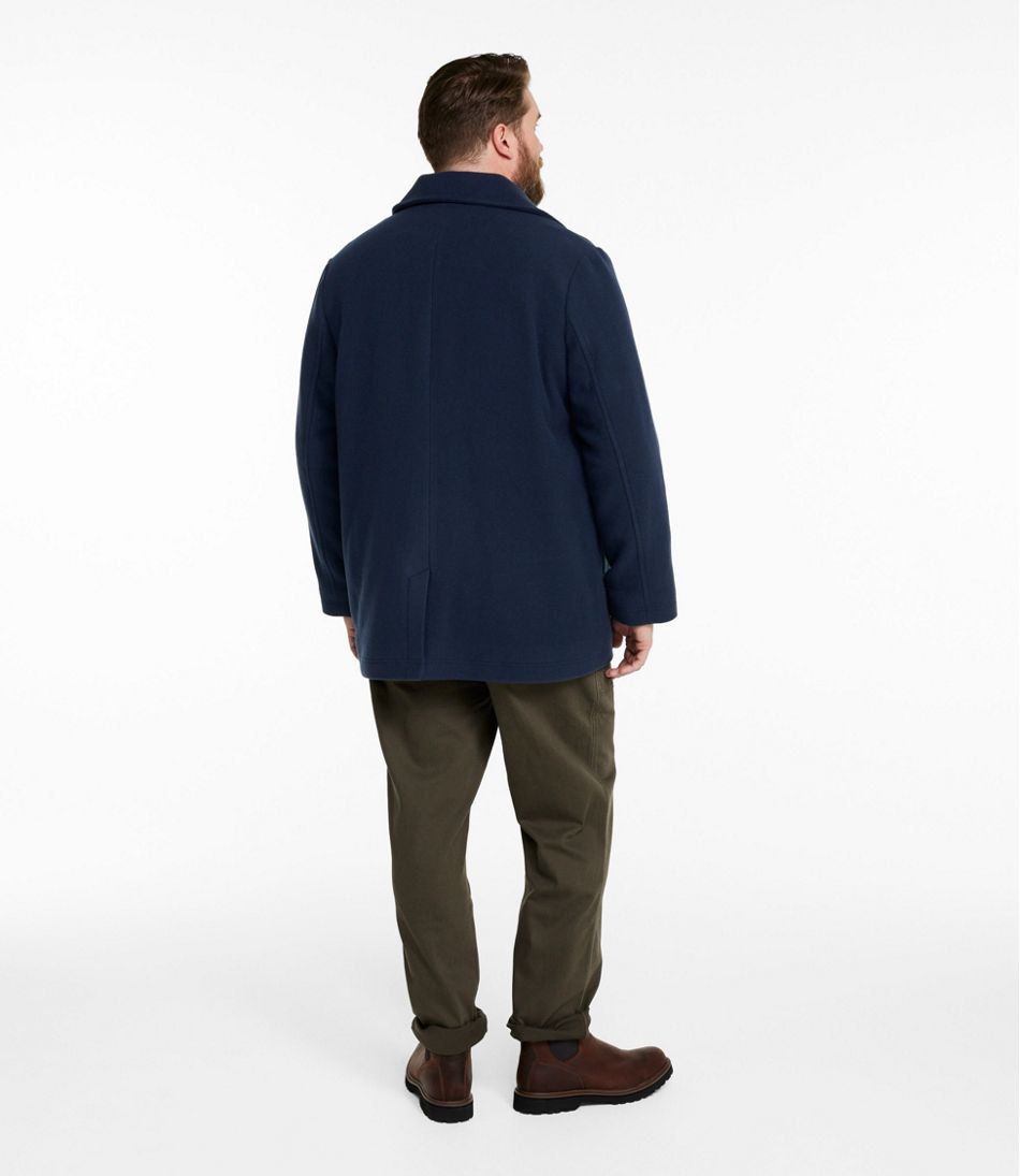 Authentic wool pea coat L.L.Bean Popular