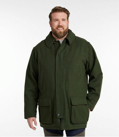 Men's Maine Guide Wool Parka, PrimaLoft L.L.Bean Recommended