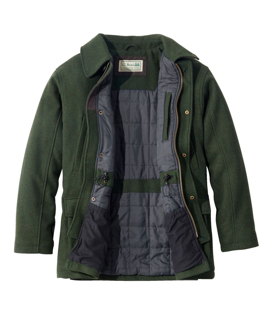 Men's Maine Guide Wool Parka, PrimaLoft L.L.Bean Recommended