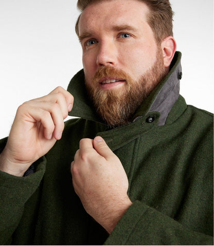 Men's Maine Guide Wool Parka, PrimaLoft L.L.Bean Recommended