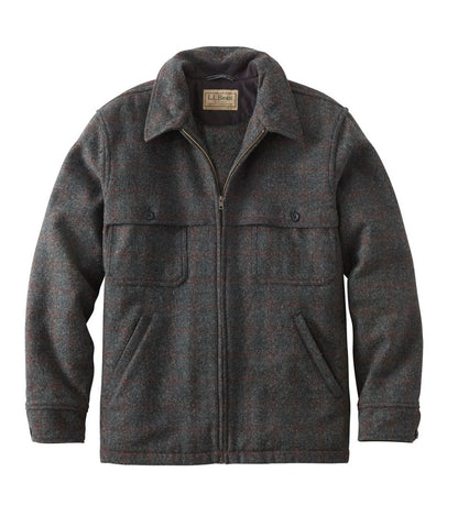 Men's Maine Guide Zip-Front Jac-Shirt, Plaid L.L.Bean Essential