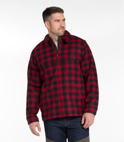 Men's Maine Guide Zip-Front Jac-Shirt, Plaid L.L.Bean Essential