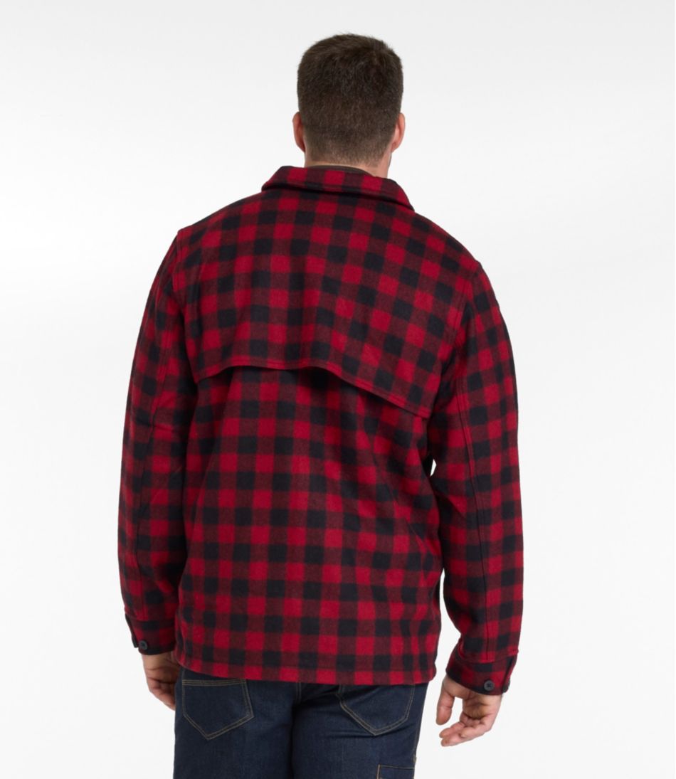 Men's Maine Guide Zip-Front Jac-Shirt, Plaid L.L.Bean Essential