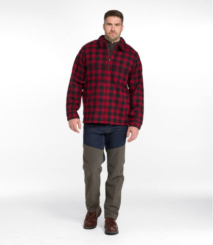 Men's Maine Guide Zip-Front Jac-Shirt, Plaid L.L.Bean Essential
