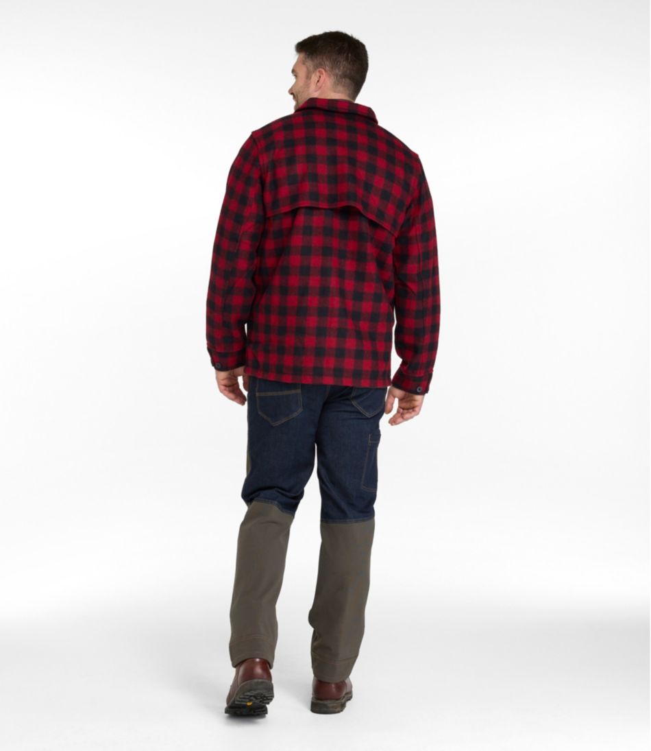 Men's Maine Guide Zip-Front Jac-Shirt, Plaid L.L.Bean Essential