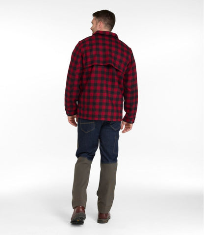 Men's Maine Guide Zip-Front Jac-Shirt, Plaid L.L.Bean Essential