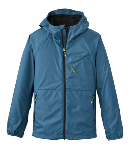 Men's Bean's Performance Fleece-Lined Windbreaker Jacket L.L.Bean Premium
