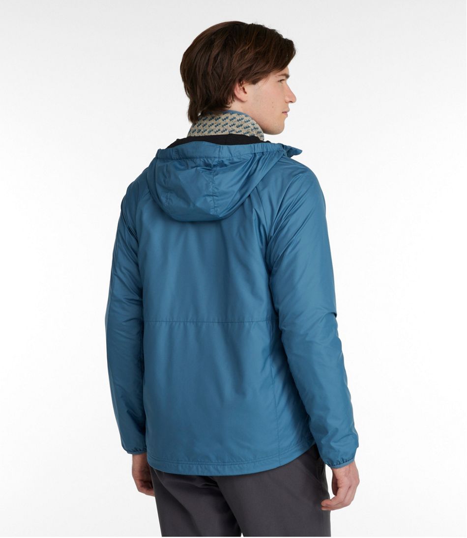 Men's Bean's Performance Fleece-Lined Windbreaker Jacket L.L.Bean Premium