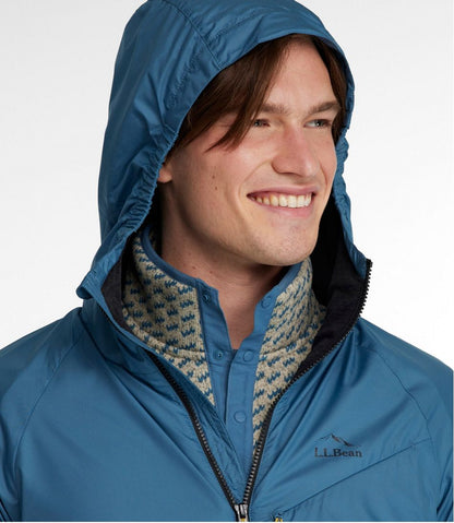 Men's Bean's Performance Fleece-Lined Windbreaker Jacket L.L.Bean Premium