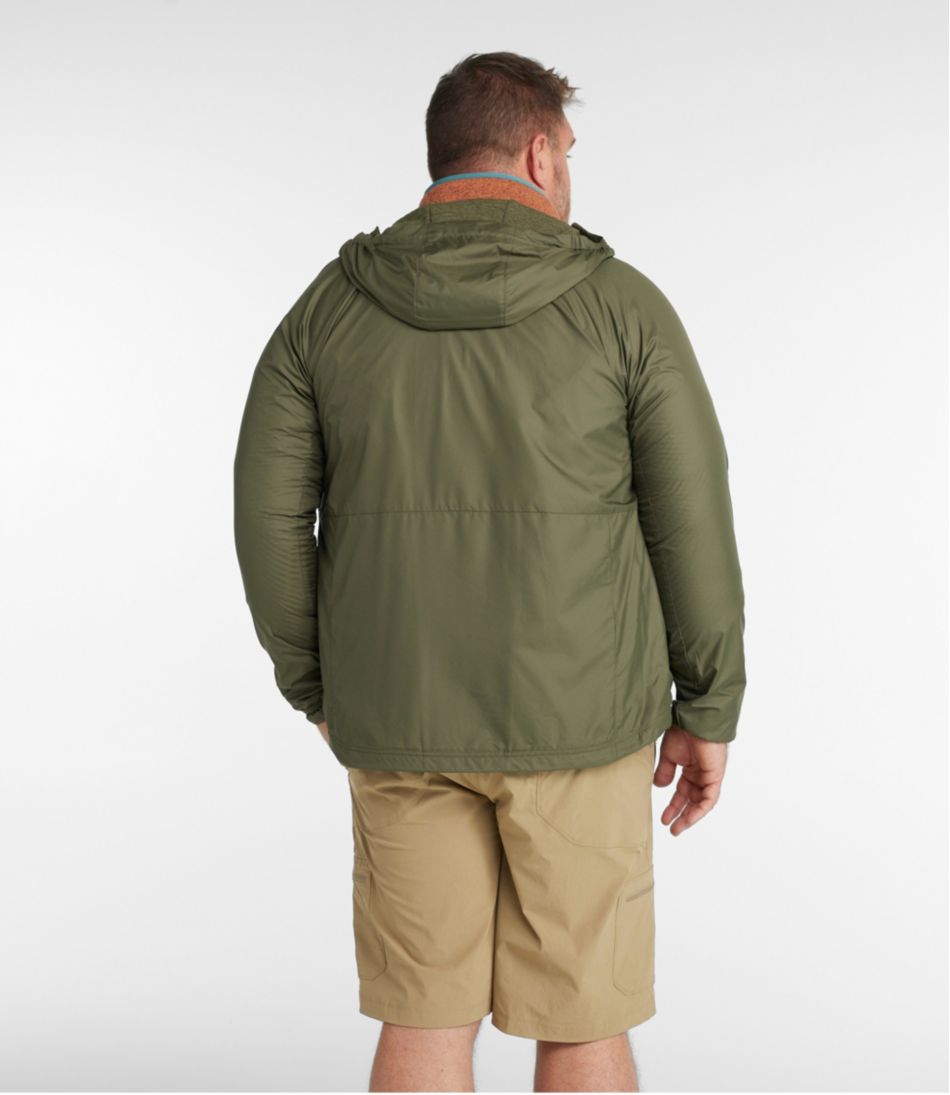 Men's Bean's Performance Fleece-Lined Windbreaker Jacket L.L.Bean Premium