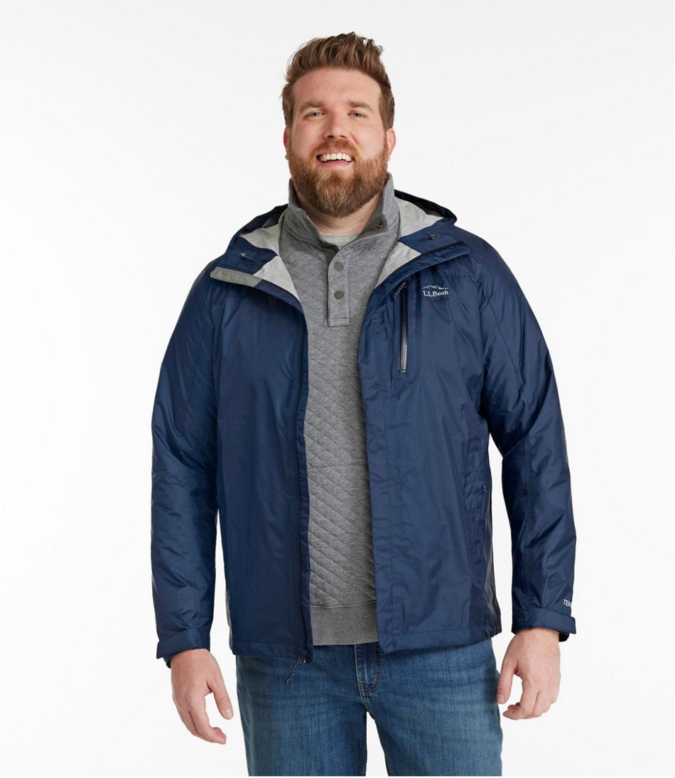 Men's Trail Model Rain Jacket L.L.Bean New