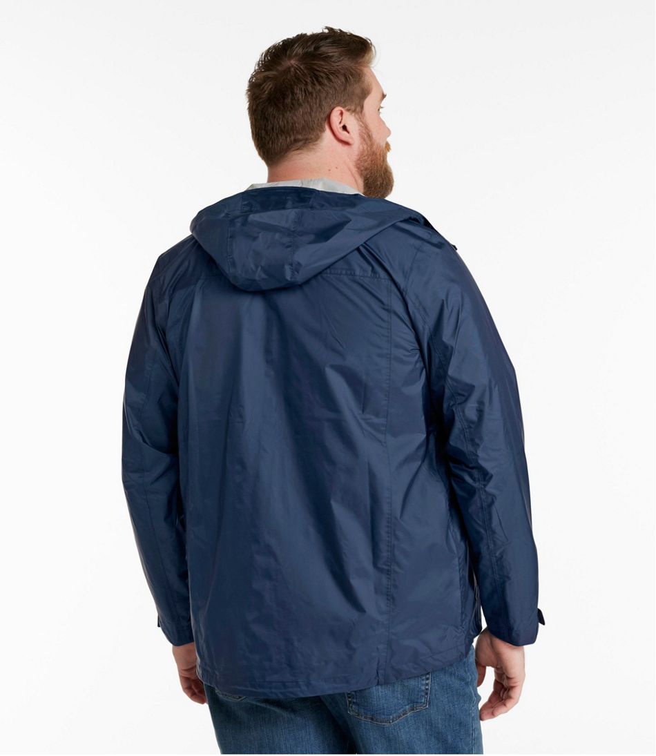 Men's Trail Model Rain Jacket L.L.Bean New