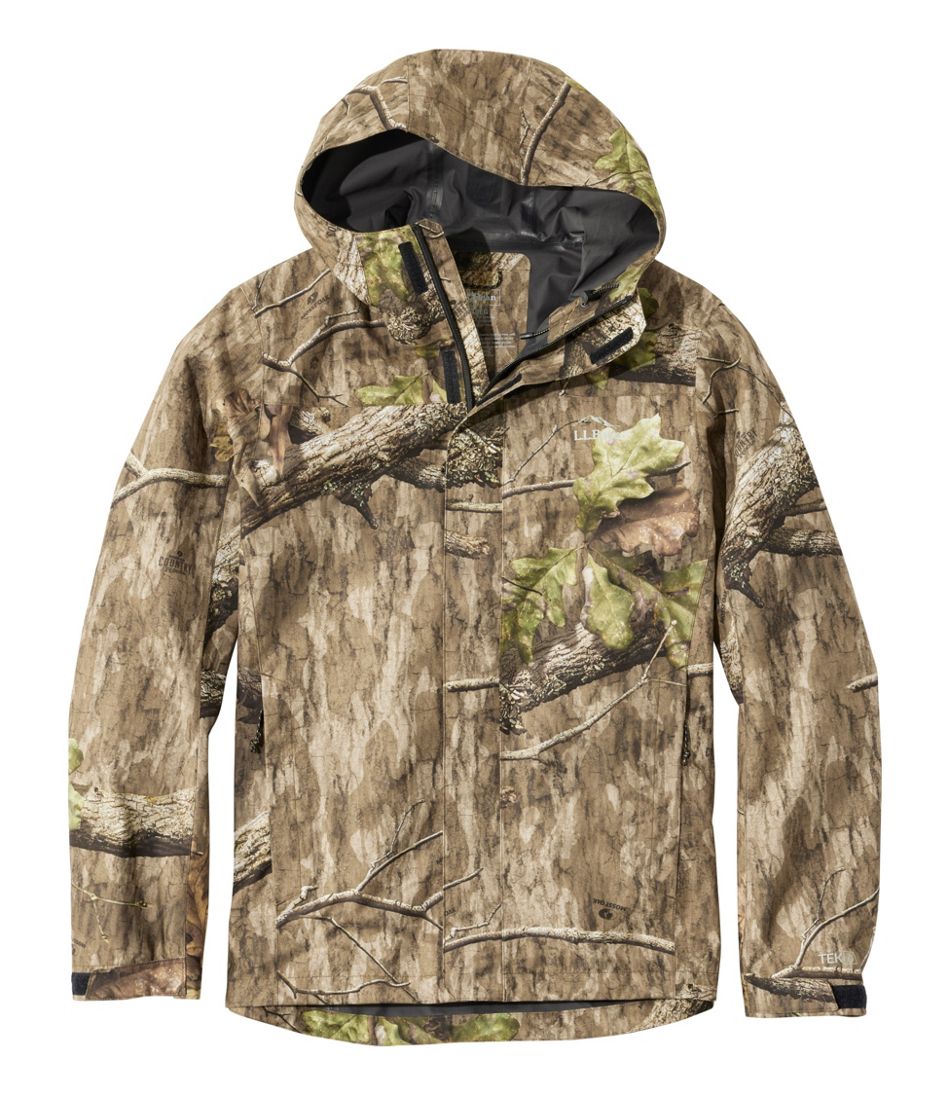 Men's Northwoods II Rain Jacket, Camo L.L.Bean Value