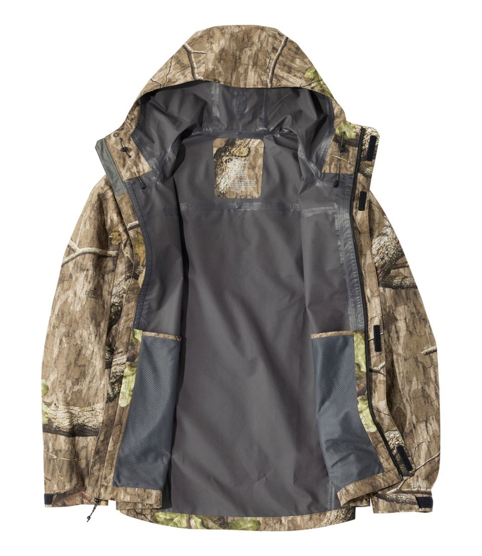Men's Northwoods II Rain Jacket, Camo L.L.Bean Value