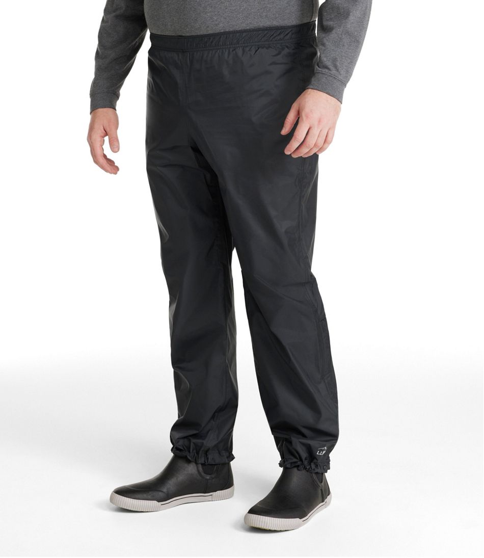 Men's Trail Model Rain Pants L.L.Bean Everyday
