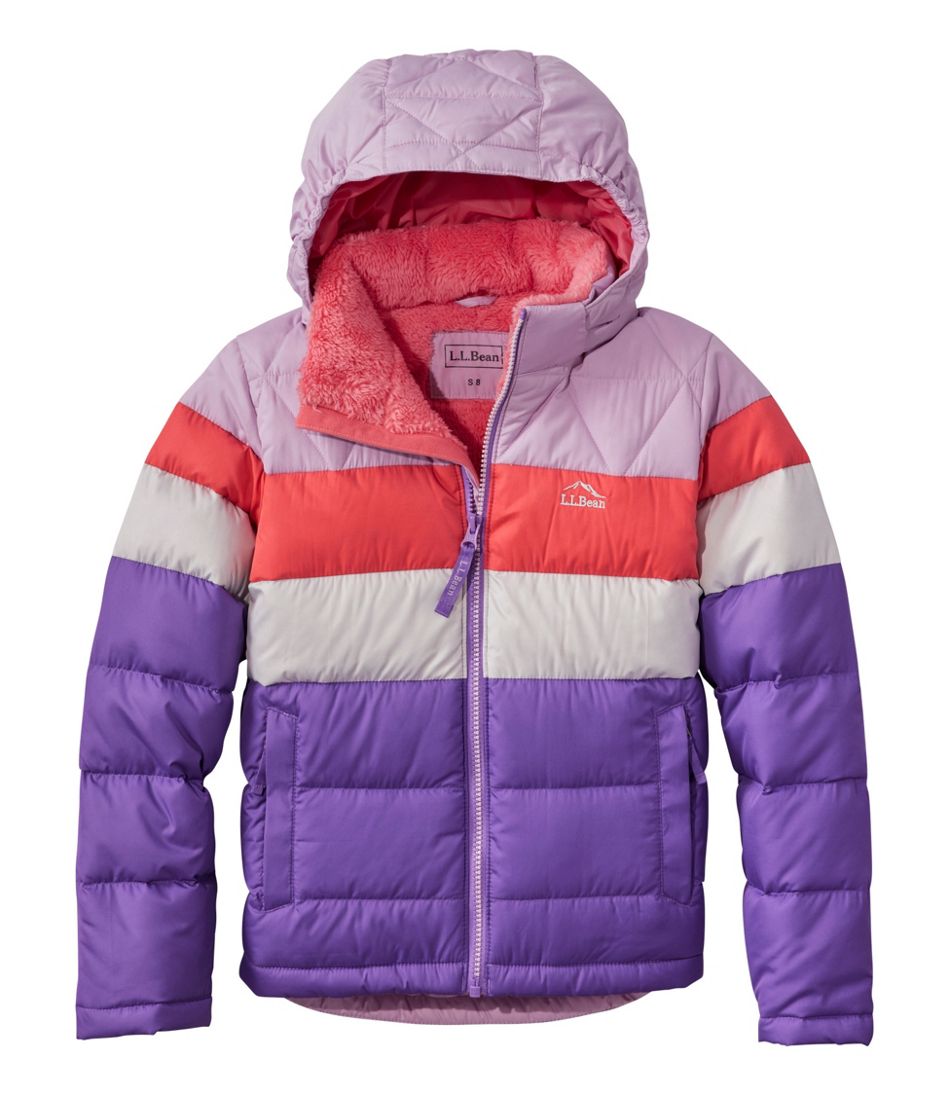 Kids' Bean's Down Jacket, Colorblock L.L.Bean Recommended