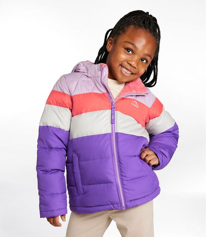 Kids' Bean's Down Jacket, Colorblock L.L.Bean Recommended