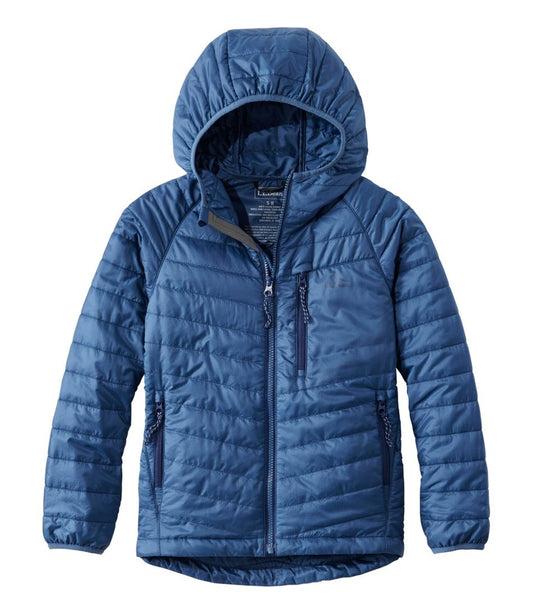 Kids' PrimaLoft Packaway Hooded Jacket L.L.Bean Classic