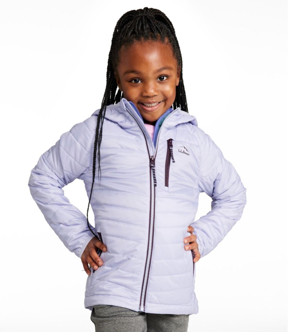 Kids' PrimaLoft Packaway Hooded Jacket L.L.Bean Classic