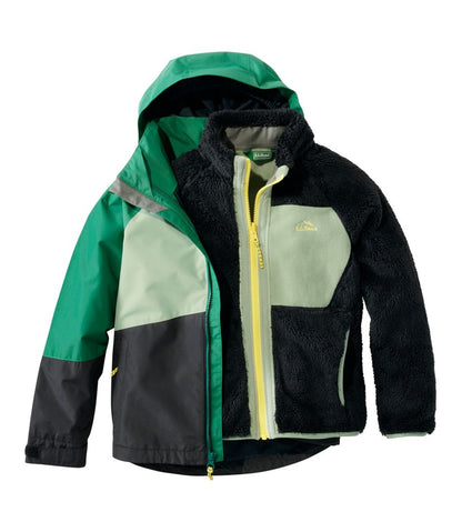 Kids' Fleece-Lined 3-in-1 Jacket L.L.Bean Value