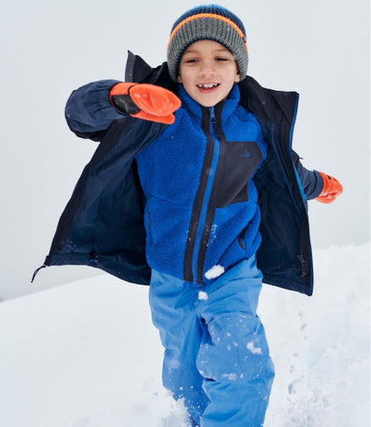 Kids' Fleece-Lined 3-in-1 Jacket L.L.Bean Value