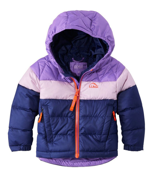Infants' and Toddlers' Bean's Down Jacket, Colorblock L.L.Bean Best Seller