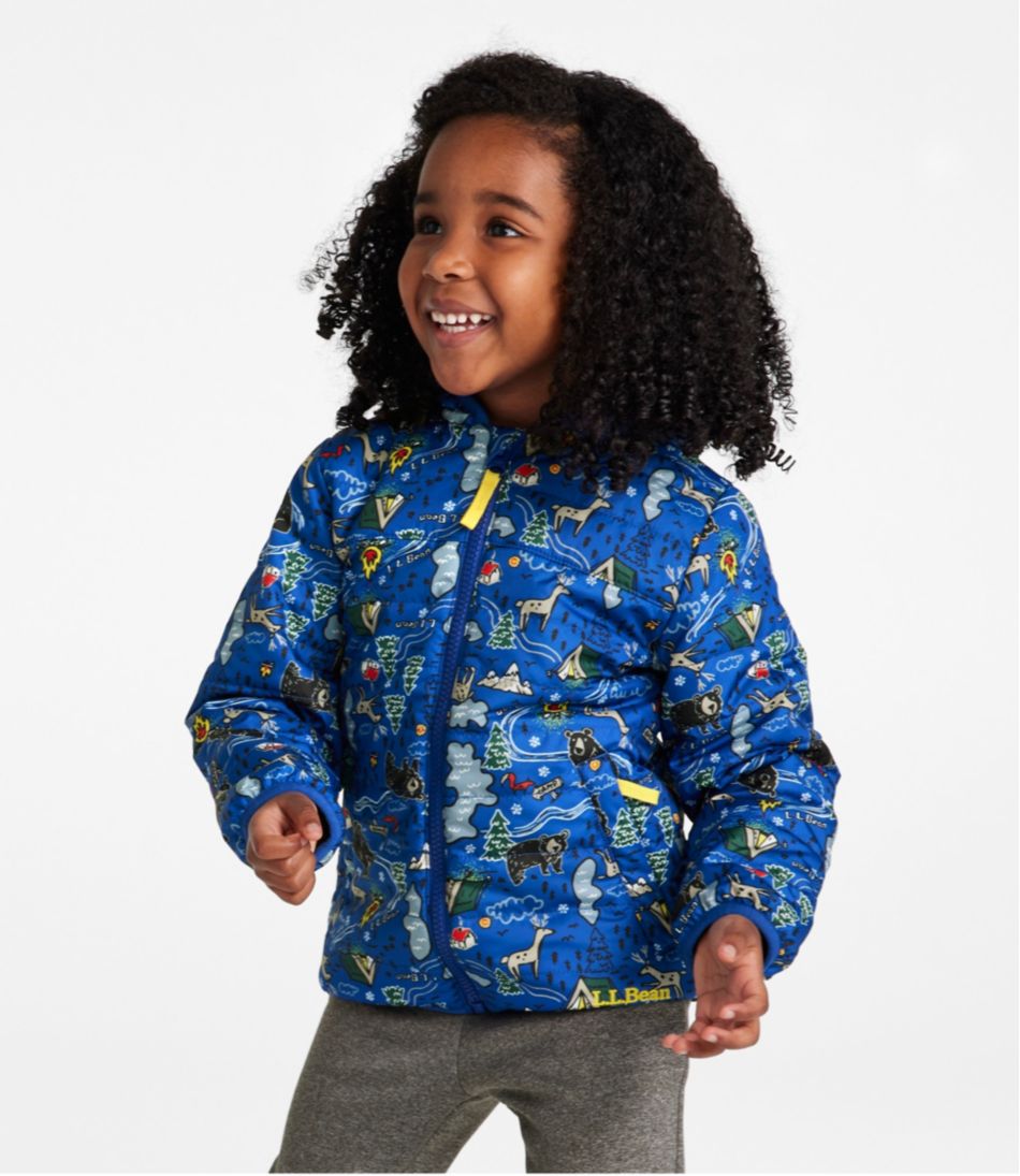Infants' and Toddlers' Fleece-Lined Insulated Jacket, Print L.L.Bean Premium