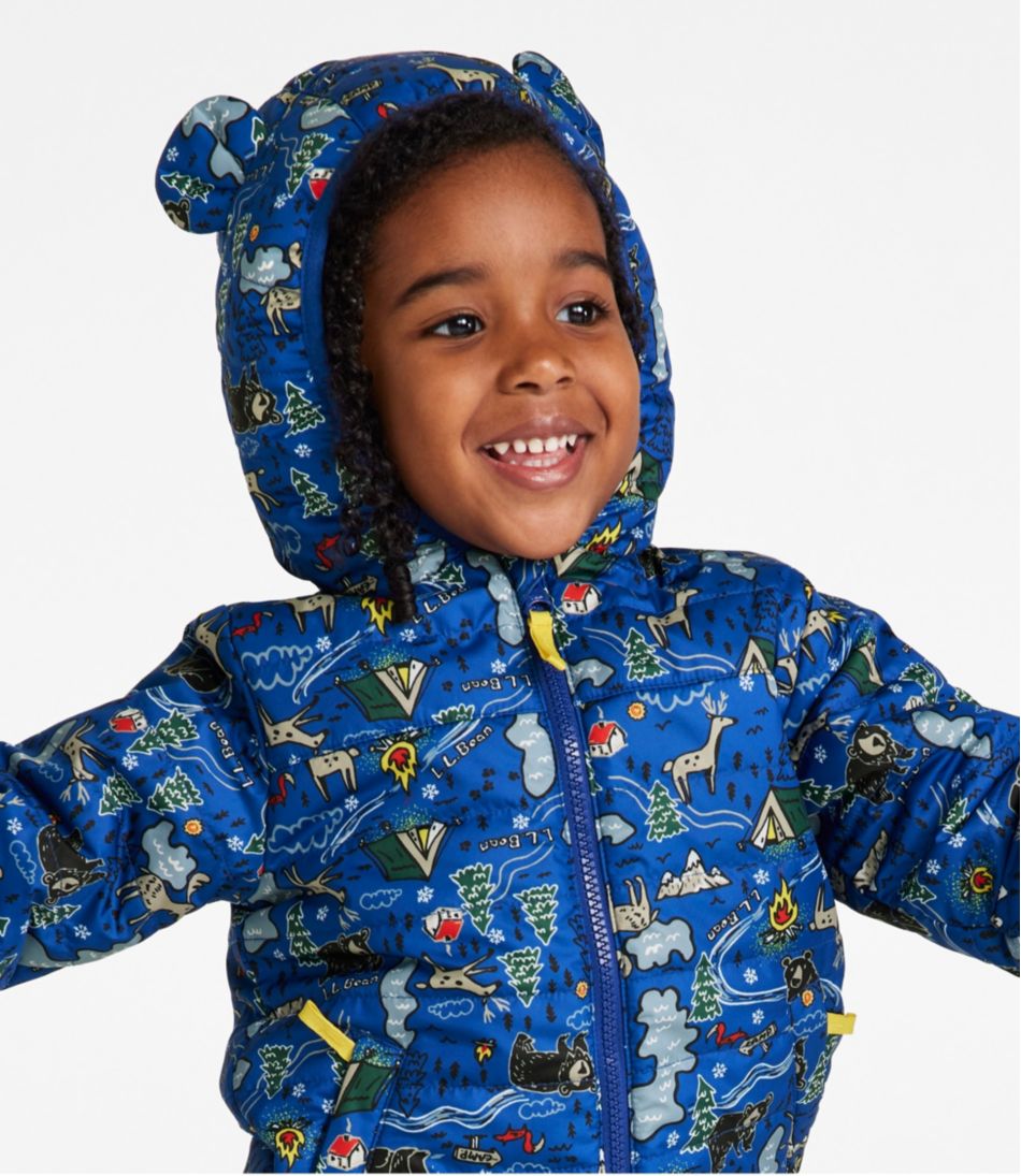 Infants' and Toddlers' Fleece-Lined Insulated Jacket, Print L.L.Bean Premium