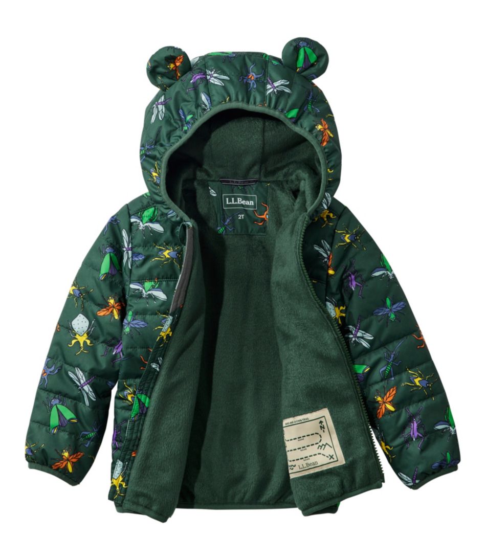 Infants' and Toddlers' Fleece-Lined Insulated Jacket, Print L.L.Bean Premium