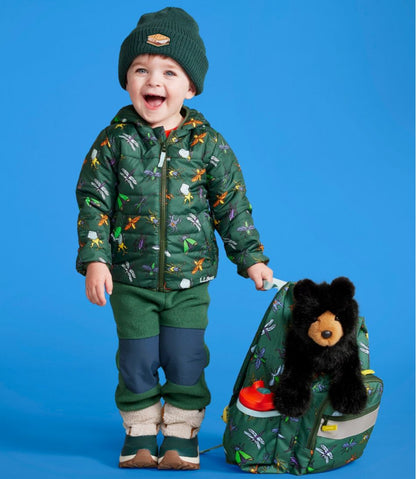 Infants' and Toddlers' Fleece-Lined Insulated Jacket, Print L.L.Bean Premium