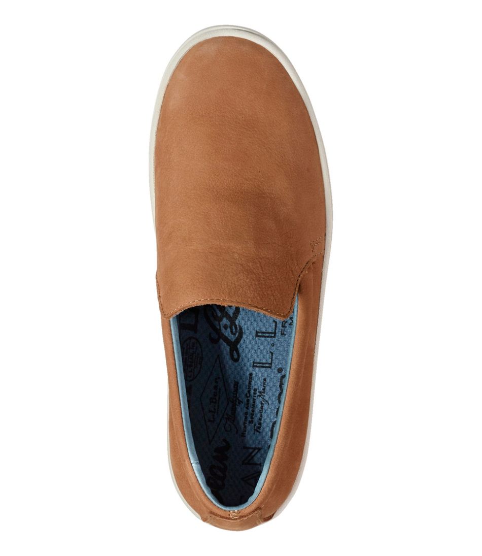 Women's Eco Bay Leather Slip-Ons L.L.Bean Everyday