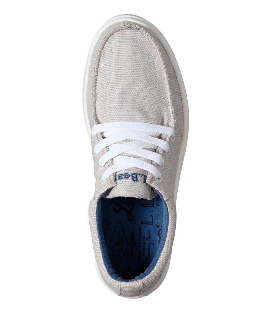 Women's Higgins Beach 4-Eye Lace-Up Shoes, Canvas L.L.Bean Premium