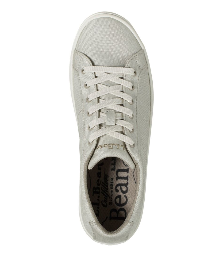 Women's Eco Bay Canvas Sneakers, Lace-Up L.L.Bean Premium