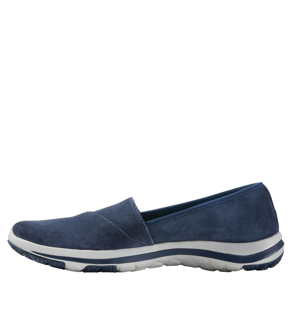 Women's Back Cove Stretch Slip-Ons, Nubuck L.L.Bean New
