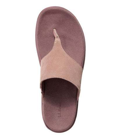 Women's Go-Anywhere Flip-Flops, Nubuck L.L.Bean Value