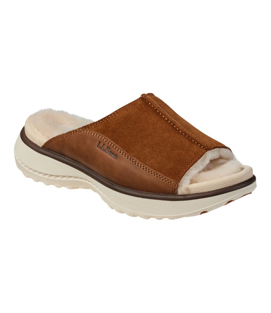 Women's Freeport Slides, Shearling-Lined L.L.Bean Top Pick