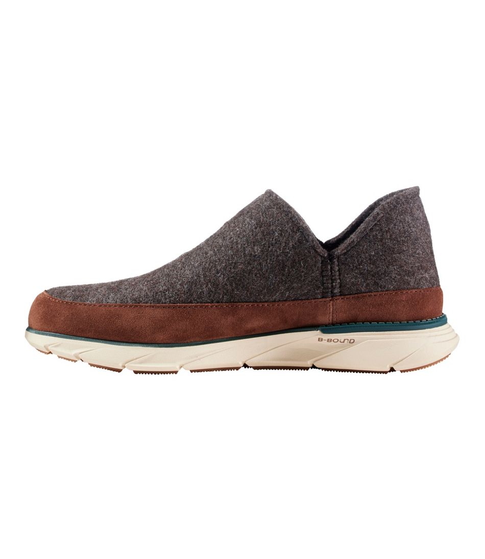 Men's Downeast Slip-Ons, Wool L.L.Bean Featured