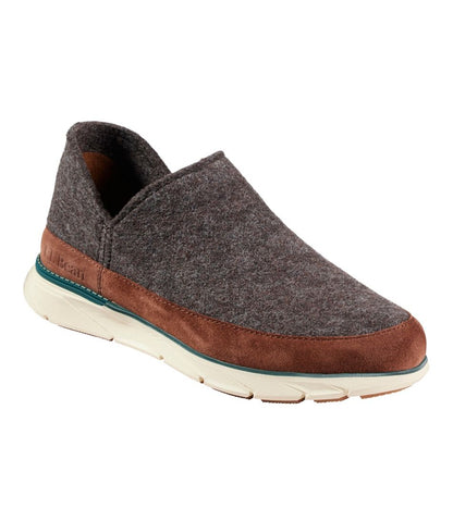 Men's Downeast Slip-Ons, Wool L.L.Bean Featured