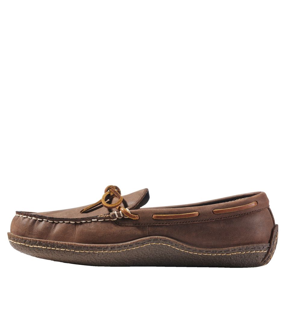 Men's Handsewn Slippers, Flannel-Lined L.L.Bean Value