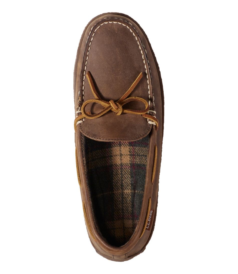 Men's Handsewn Slippers, Flannel-Lined L.L.Bean Value