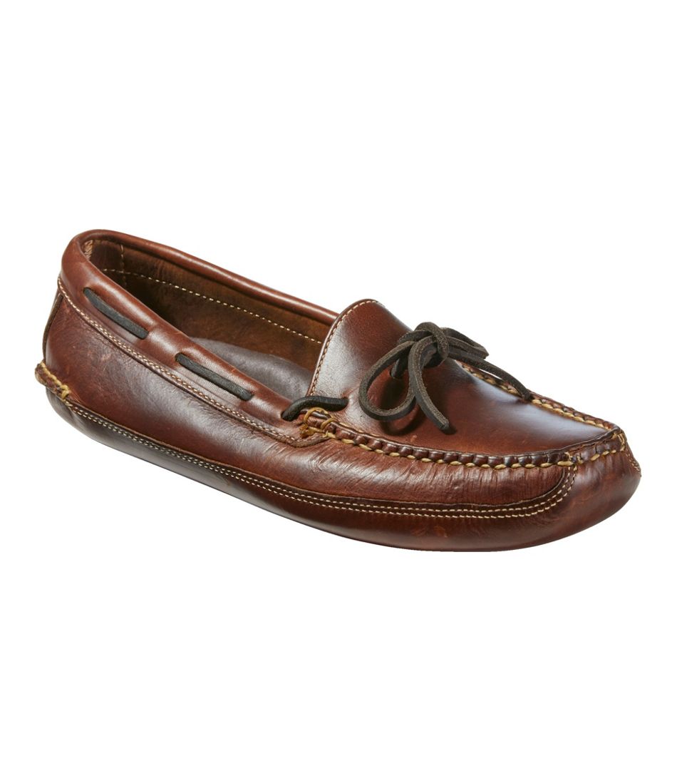 Men's Leather Double-Sole Slippers, Leather-Lined L.L.Bean Top Pick