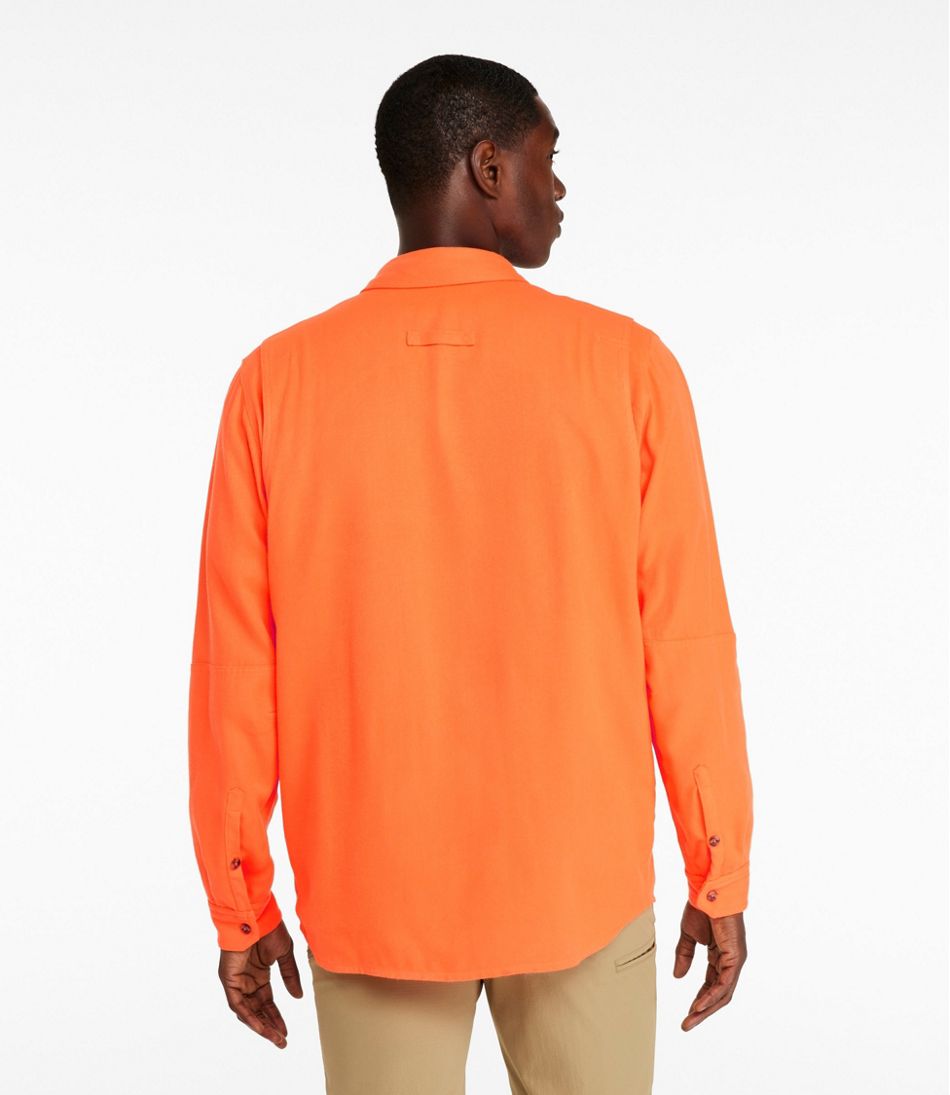 Men's Double L Field Shirt, Hunter Orange L.L.Bean Popular