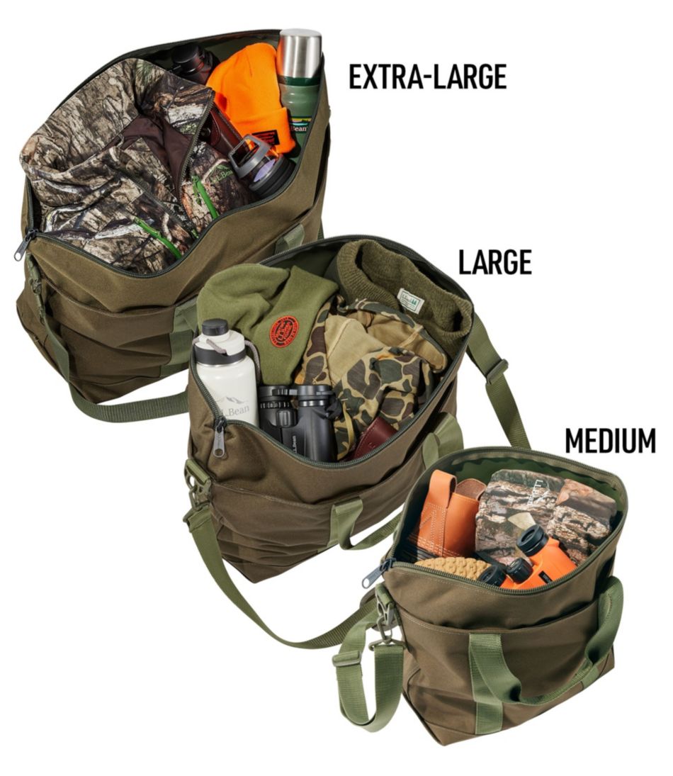 Zip Hunter's Tote Bag With Strap L.L.Bean Recommended