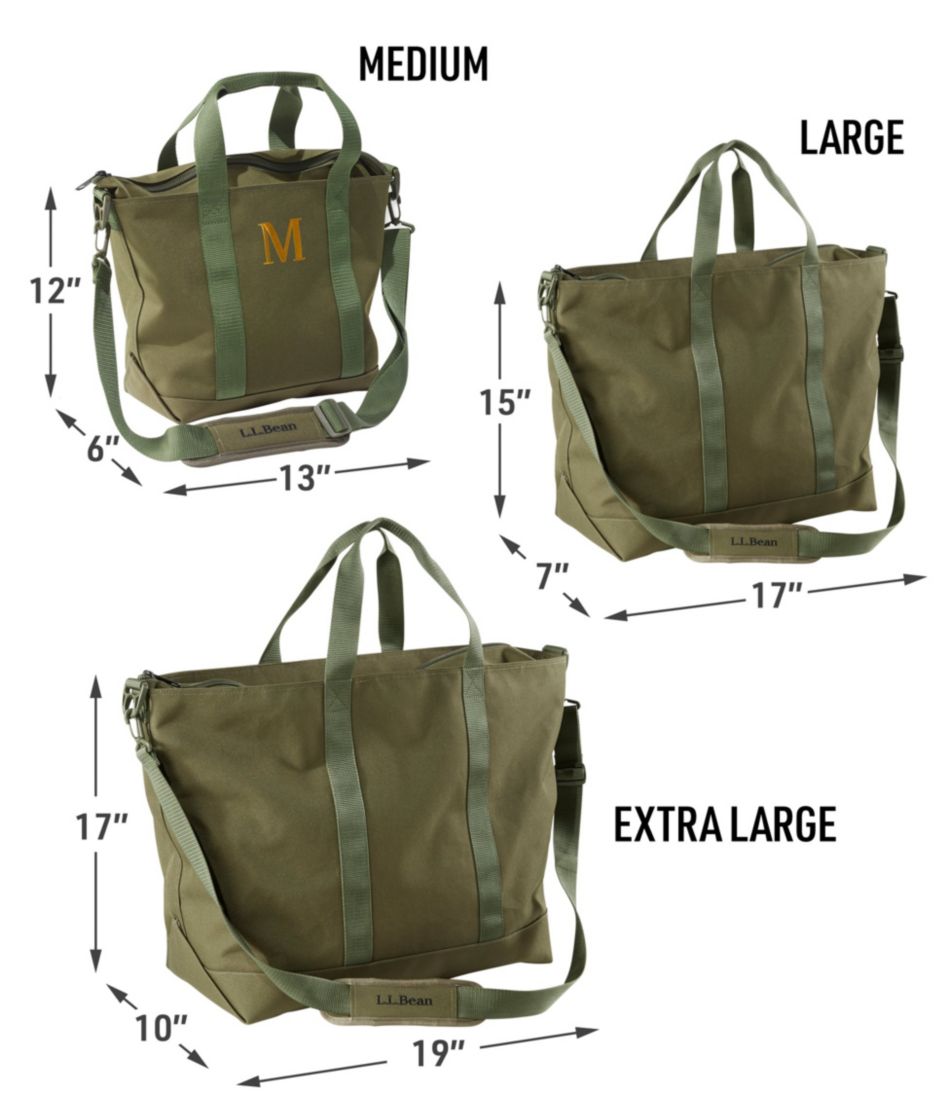 Zip Hunter's Tote Bag With Strap L.L.Bean Recommended
