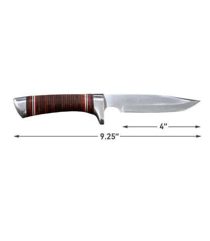 L.L.Bean Stacked Leather Hunting Knife L.L.Bean Classic