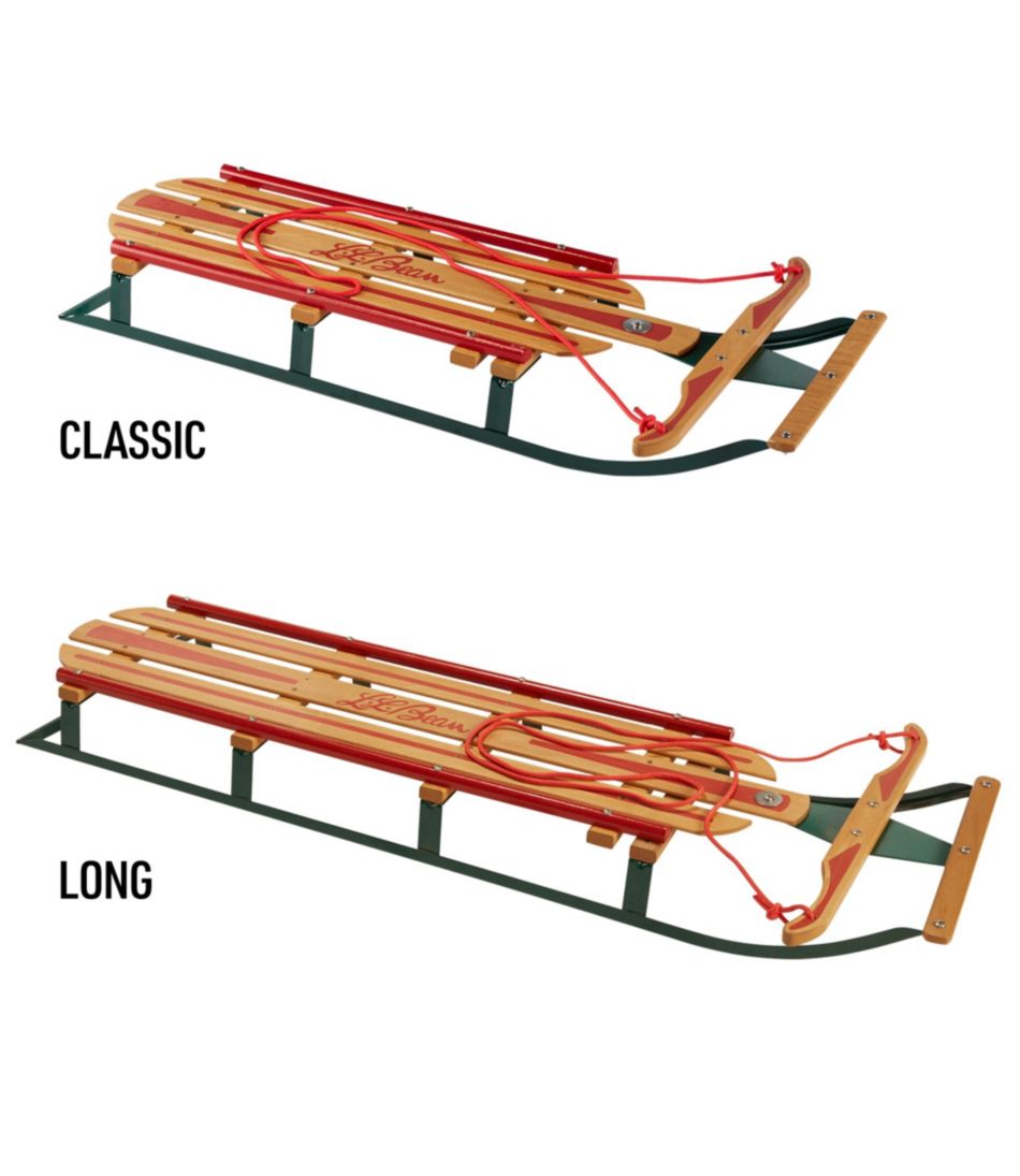 Dash Runnered Sled L.L.Bean Value
