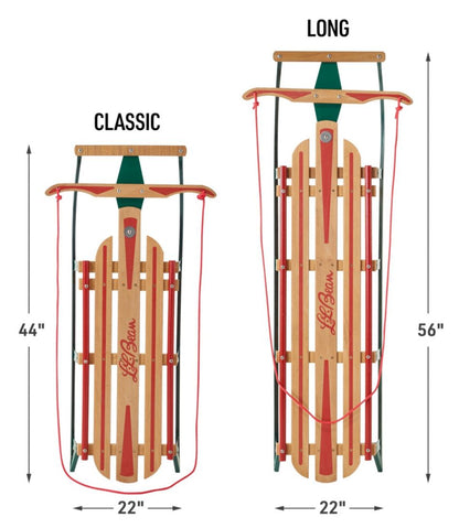Dash Runnered Sled L.L.Bean Value