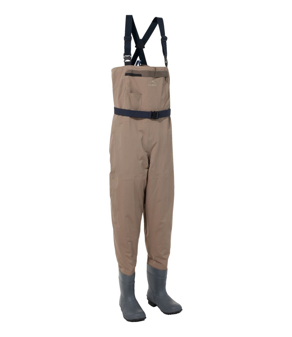 Men's Double L Boot-Foot Waders L.L.Bean Featured